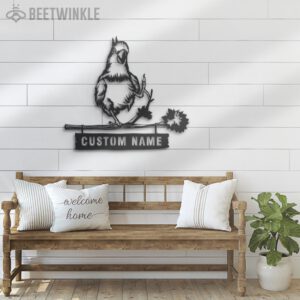 Custom-Cockatoo-Metal-Wall-Art-LED-Light-2