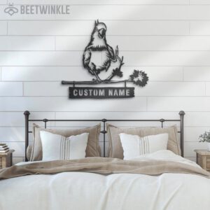 Custom-Cockatoo-Metal-Wall-Art-LED-Light-3