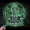 Custom-Cocker-Spainel-Dog-Grooming-Hair-Salon-Metal-Wall-Art-LED-Light-7