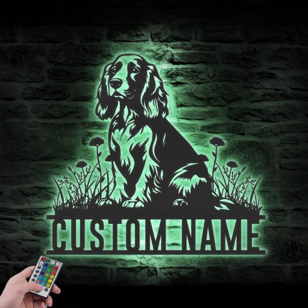 Custom-Cocker-Spaniel-Metal-Wall-Art-LED_5