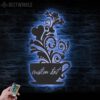 Custom-Coffee-Bar-Metal-Wall-Art-LED-Light-1