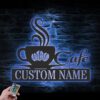 Custom-Coffee-Bar-Metal-Wall-Art-LED-Light