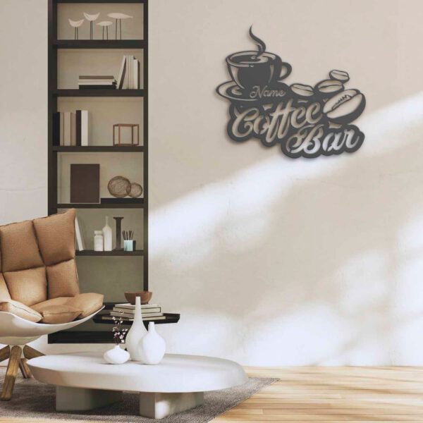 Custom-Coffee-Bar-Metal-Wall-Art-LED-Light-11