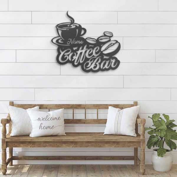 Custom-Coffee-Bar-Metal-Wall-Art-LED-Light-16