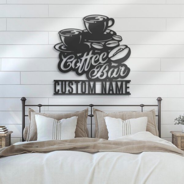 Custom-Coffee-Bar-Metal-Wall-Art-LED-Light-5-4