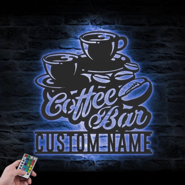 Custom-Coffee-Bar-Metal-Wall-Art-LED-Light-7-4