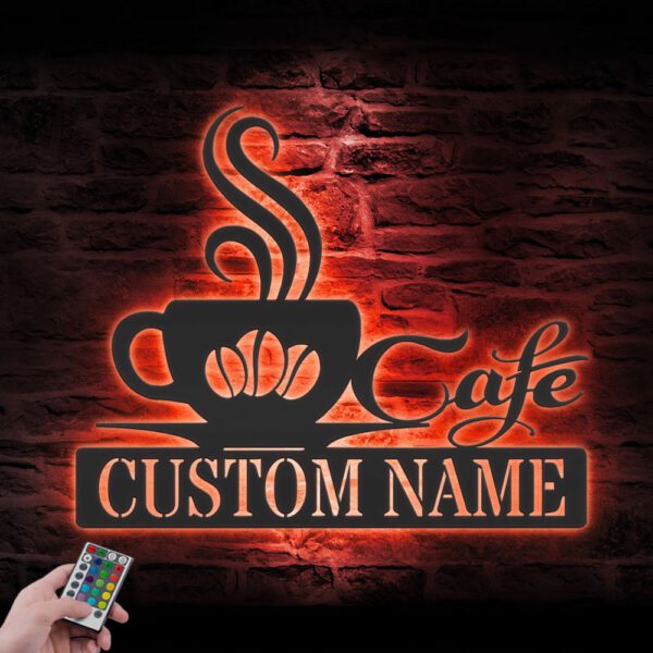 Custom-Coffee-Bar-Metal-Wall-Art-LED-Light-8-5