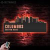 Custom-Columbus-Skyline-Metal-Wall-Art-LED-Light-4