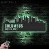 Custom-Columbus-Skyline-Metal-Wall-Art-LED-Light-8