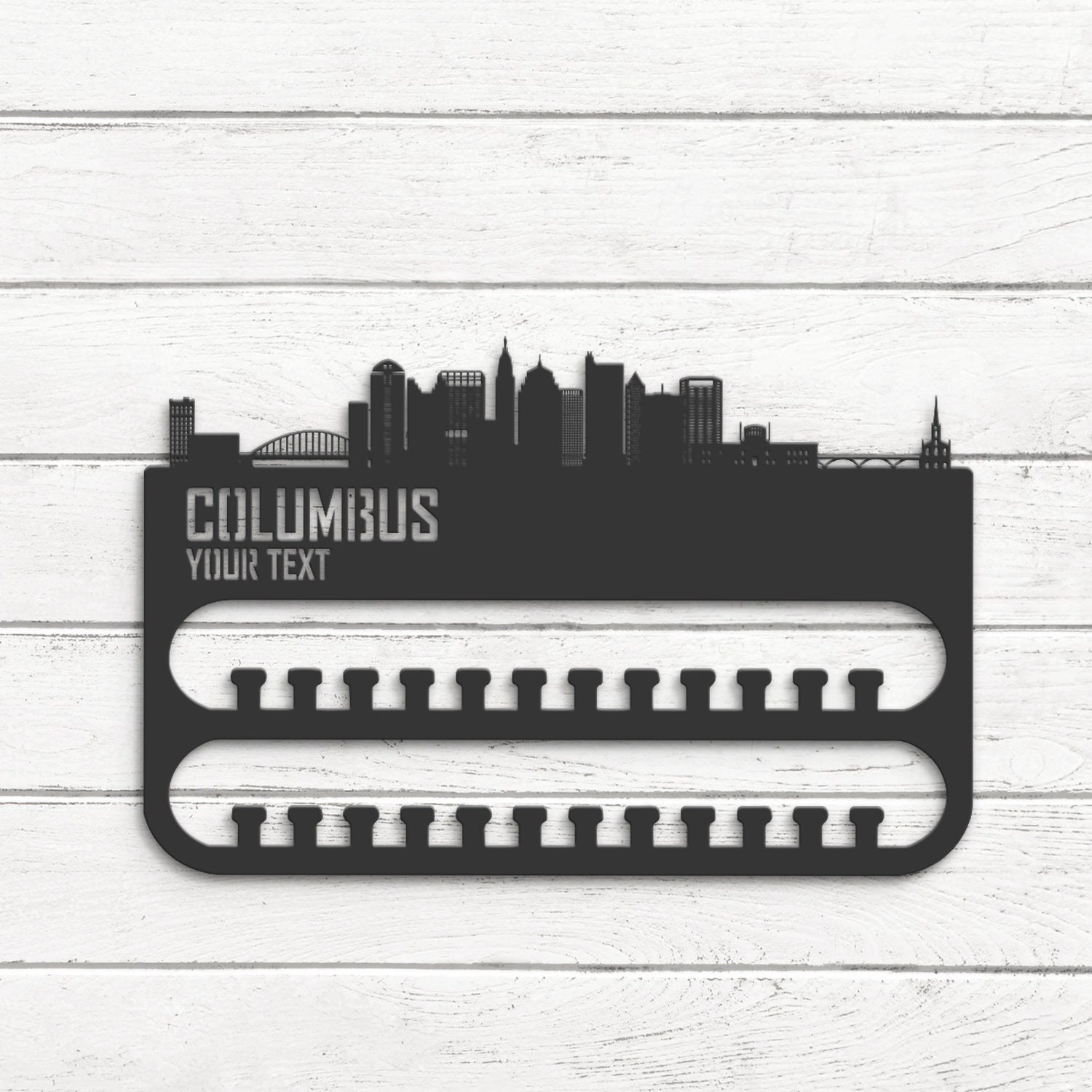 Custom-Columbus-Skyline-Sport-Medal-Hanger-With-Led-Light_1