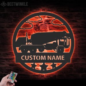 Custom-Concrete-Mixer-Truck-Driver-Metal-Wall-Art-LED-Light-2-1