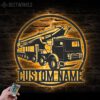 Custom-Concrete-Pump-Truck-Driver-Metal-Wall-Art-LED-Light-4