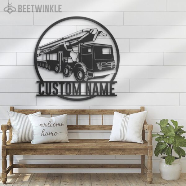 Custom-Concrete-Pump-Truck-Driver-Metal-Wall-Art-LED-Light-8