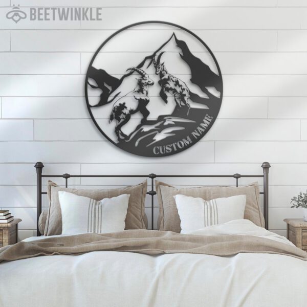 Custom-Couple-Goat-Mountain-Metal-Wall-Art-LED-Light-7-1