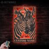 Custom-Couple-Zebra-Horse-Metal-Wall-Art-LED-Light-7