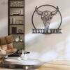 Custom-Cow-Skull-Desert-Metal-Wall-Art-LED-Light-7