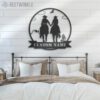 Custom-Cowboy-Cowgirl-Couple-Metal-Wall-Art-LED-Light-8