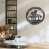 Custom-Cowboy-Roping-Metal-Wall-Art-LED-Light-4