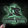 Custom-Cowgirl-With-Guitar-Metal-Wall-Art-LED-Light-2