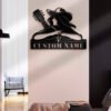 Custom-Cowgirl-With-Guitar-Metal-Wall-Art-LED-Light-5