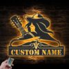 Custom-Cowgirl-With-Guitar-Metal-Wall-Art-LED-Light-7