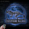 Custom-Crested-Gecko-Metal-Wall-Art-LED-Light-2