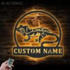 Custom-Crested-Gecko-Metal-Wall-Art-LED-Light-6