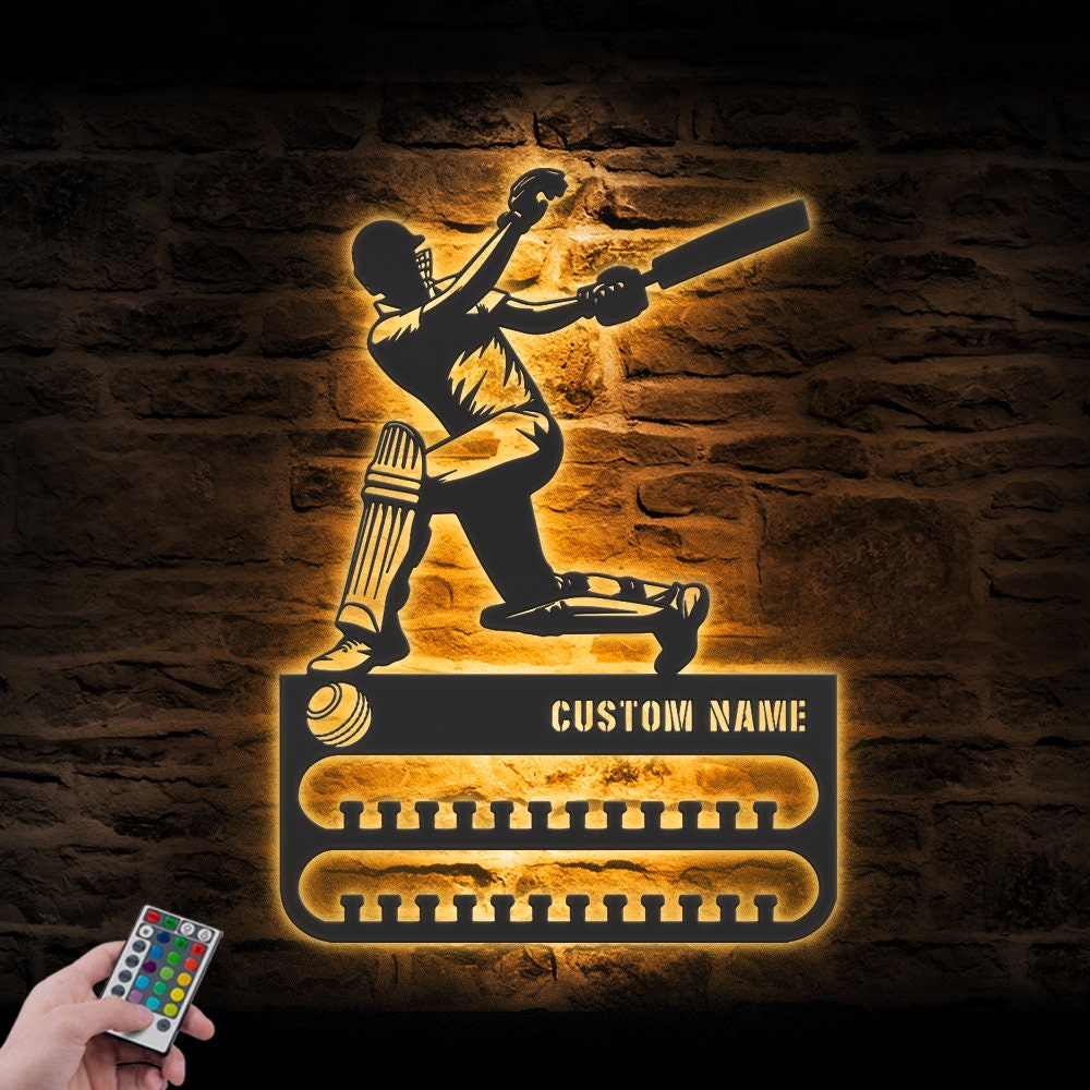 Custom-Cricket-Player-Medal-Hanger-With-Led-Light_3