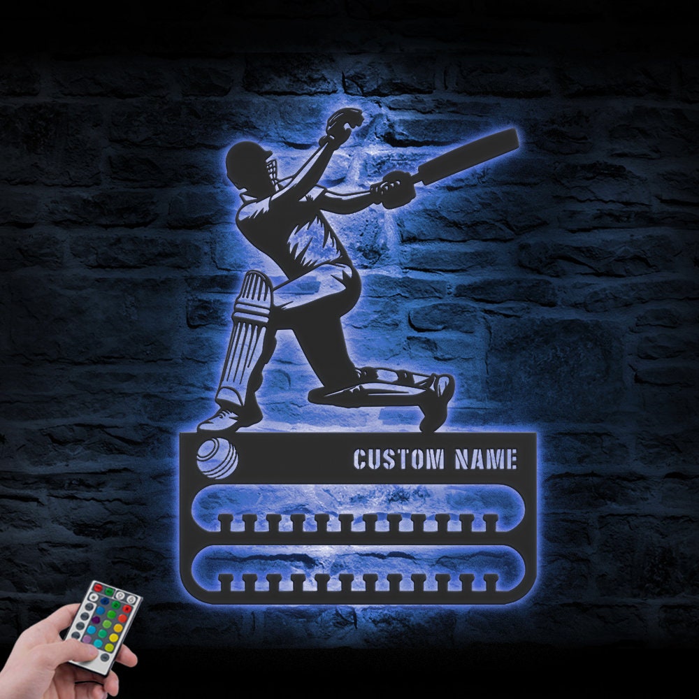 Custom-Cricket-Player-Medal-Hanger-With-Led-Light_4