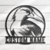 Custom-Cute-Albatross-Metal-Wall-Art-LED-Light-6