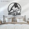 Custom-Cute-American-Robin-Metal-Wall-Art-LED-Light-6-1