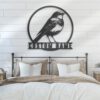 Custom-Cute-American-Robin-Metal-Wall-Art-LED-Light-7