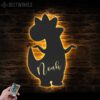 Custom-Cute-Baby-Dinosaur-Metal-Wall-Art-LED-Light-5-5