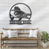 Custom-Cute-Belted-Kingfisher-Metal-Wall-Art-LED-Light-4