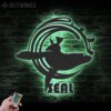 Custom-Cute-Seals-Sea-Lion-Metal-Wall-Art-LED-Light-7