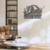 Custom-Cute-Snail-Metal-Wall-Art-LED-Light-7