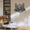 Custom-Cute-Swan-Metal-Wall-Art-LED-Light