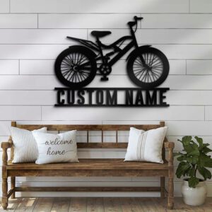 Custom-Cyclist-Mountain-Bike-Metal-Wall-Art-LED-Light-11