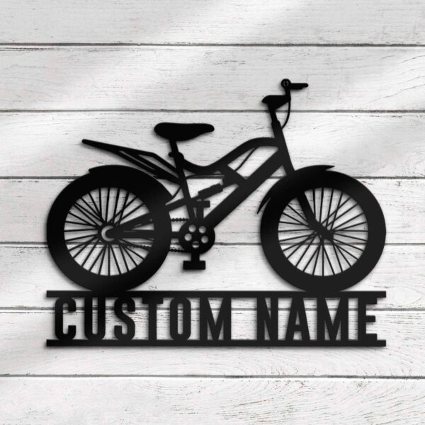 Custom-Cyclist-Mountain-Bike-Metal-Wall-Art-LED-Light-13