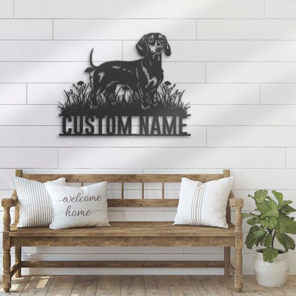 Custom-Dachshund-Metal-Wall-Art-LED_1