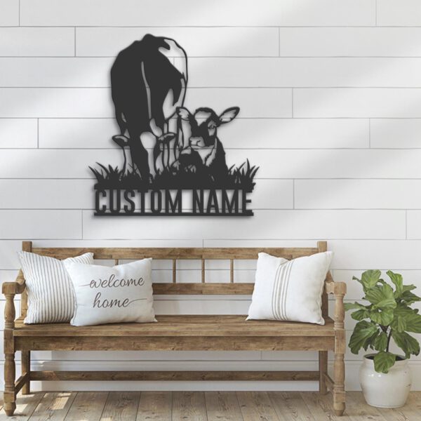 Custom-Dairy-Cow-Farmhouse-Metal-Wall-Art-LED-Light-8