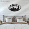 Custom-Dallas-Skyline-American-Football-Metal-Wall-Art-LED-Light-3