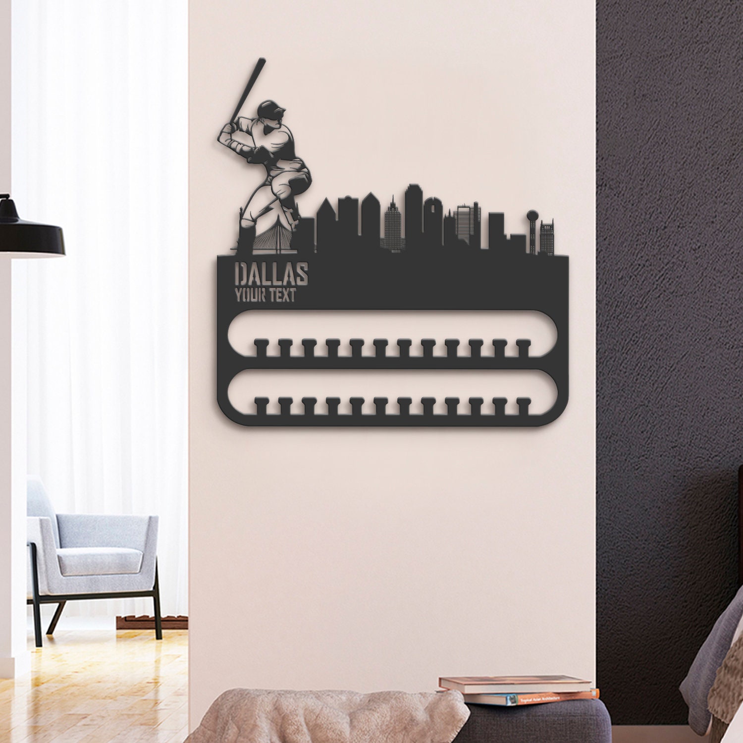 Custom-Dallas-Skyline-Baseball-Player-Medal-Hanger-With-Led-Light_4