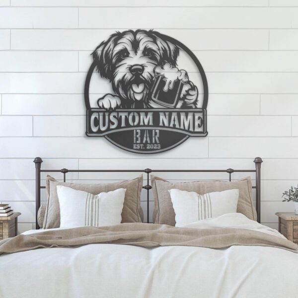 Custom-Dandie-Dinmont-Terrier-Thirsty-Beer-Pub-Metal-Wall-Art-LED-Light_4