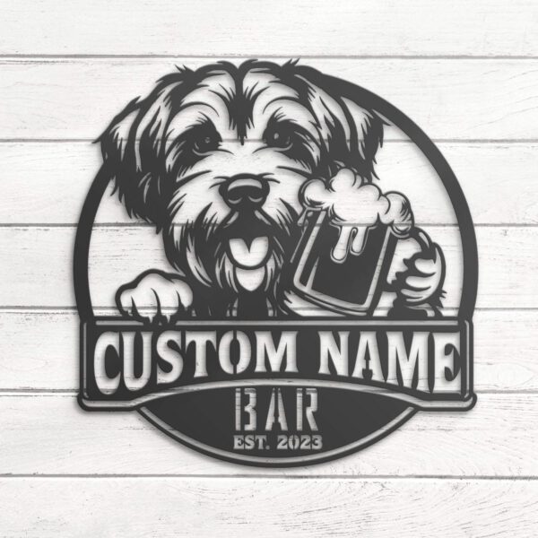 Custom-Dandie-Dinmont-Terrier-Thirsty-Beer-Pub-Metal-Wall-Art-LED-Light_7