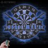 Custom-Dartboard-Dart-Game-Metal-Wall-Art-LED-Light