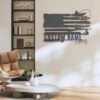 Custom-Deer-Duck-And-Walleye-Fishing-US-Flag-Metal-Wall-Art-LED-Light-7