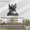 Custom-Deer-Hunting-Metal-Wall-Art-LED-Light-2