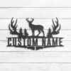 Custom-Deer-Hunting-Metal-Wall-Art-LED-Light-4-3