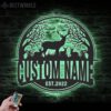 Custom-Deer-Hunting-Metal-Wall-Art-LED-Light-7-1